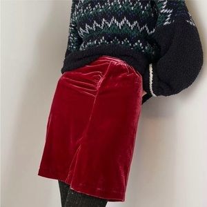 NWT velvet skirt from Anthropologie